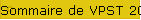 Sommaire de VPST 2005-2006