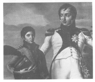 Bonaparte (Tableau de Gérard. Collection du prince Muirat Photo Builoz du dictionnaire d' Histoire de France de  Perrin  Alain Decaux et André Castelot Librairie Académique Pérrin  P 106