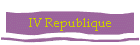 IV Republique