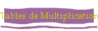 Tables de Multiplication