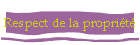 Respect de la proprit