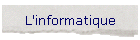 L'informatique
